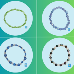 4er Set Armbänder 18