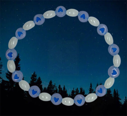 Leuchtperlenarmband 16