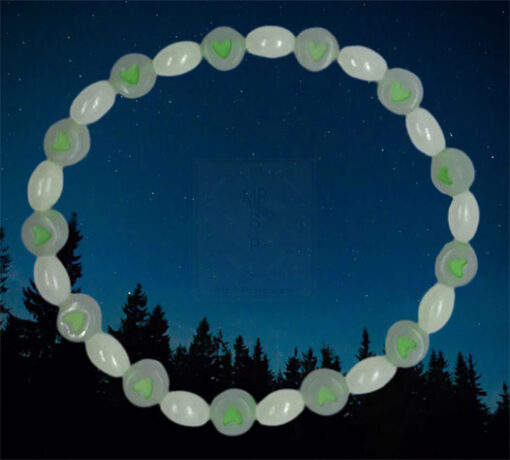 Leuchtperlenarmband 18