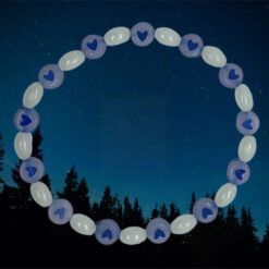 Leuchtperlenarmband 22