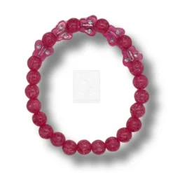 Frühlingsarmband „Pink Blossom Glam“